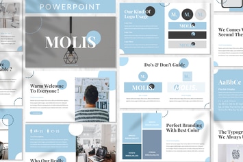 Molis - Brandbook Powerpoint Template