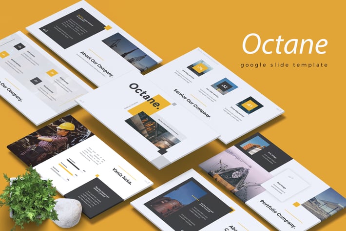 OCTANE - Oil & Gas Industry Powerpoint Template