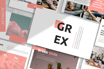Grex - Company Profile Keynote Template