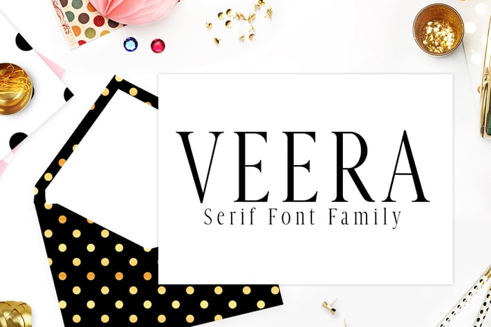 Veera Serif Typeface
