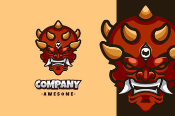 Oni Logo Mascot