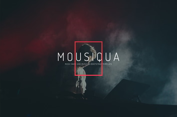  Mousiqua - Music Band and Musician Template 