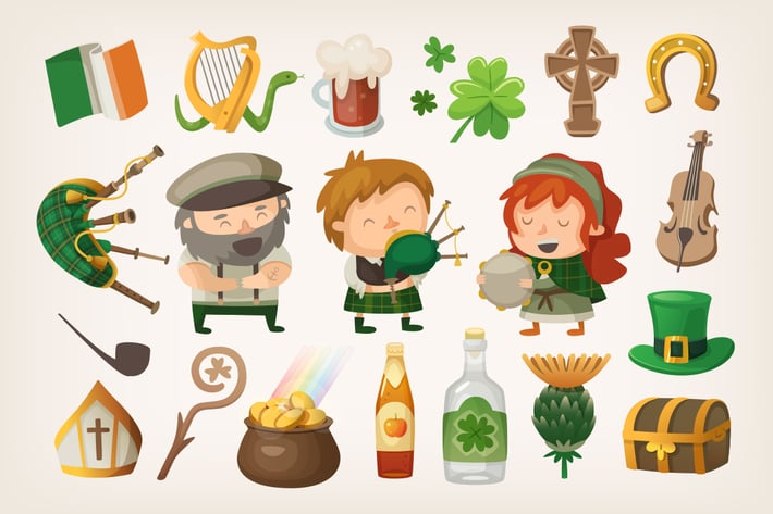 St Patrick's day in Ireland