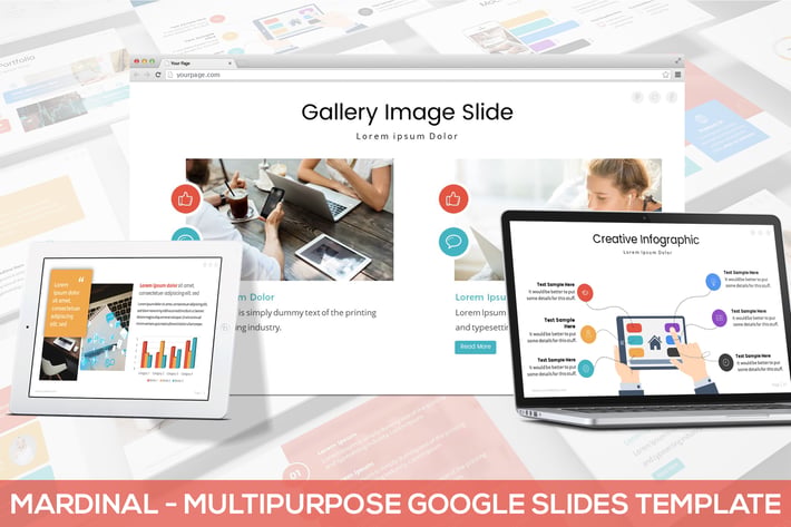 Mardinal - Multipurpose Google Slides Template