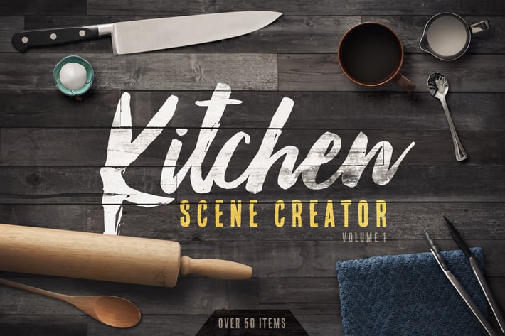 Kitchen Scene Creator Volume 1