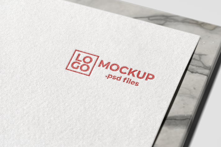 Realistic Logo Mockup