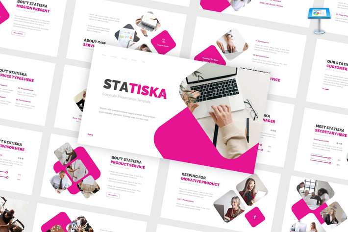 Statiska - Corporate Keynote Template