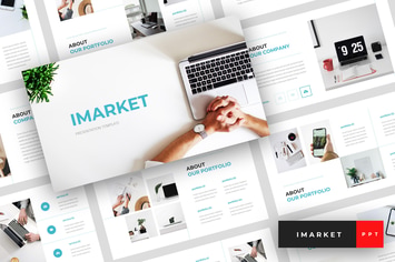 Imarket - Internet Marketing PowerPoint Template