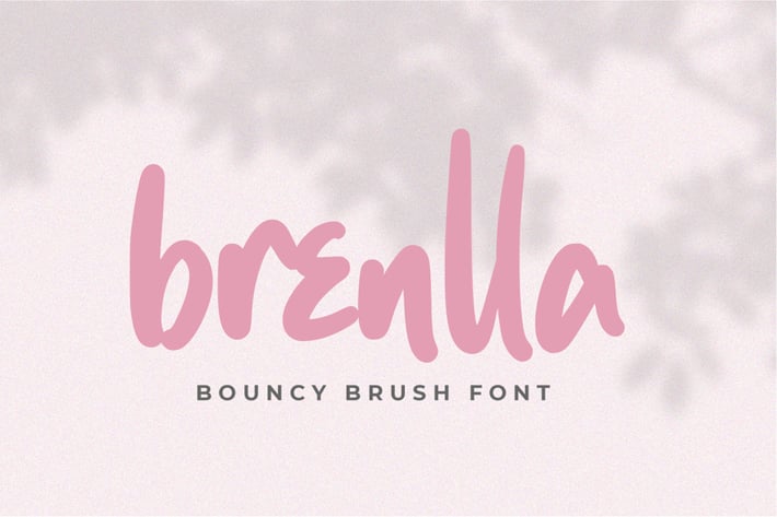 Brenlla Brush Font