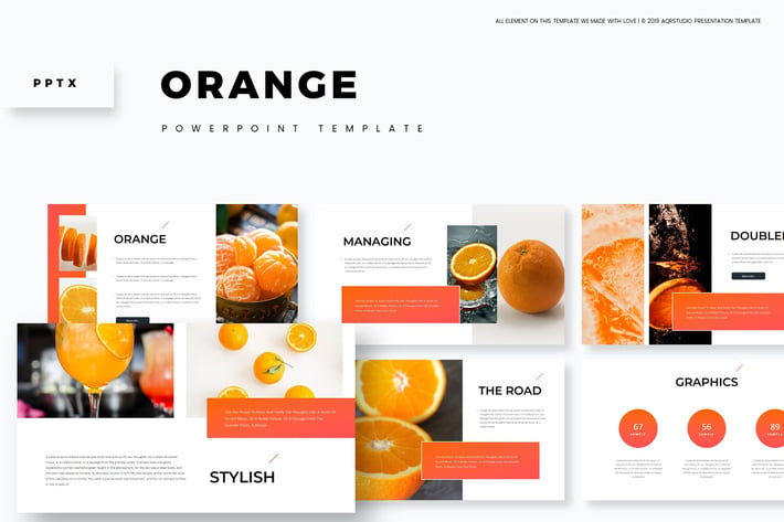 Orange - Powerpoint Template
