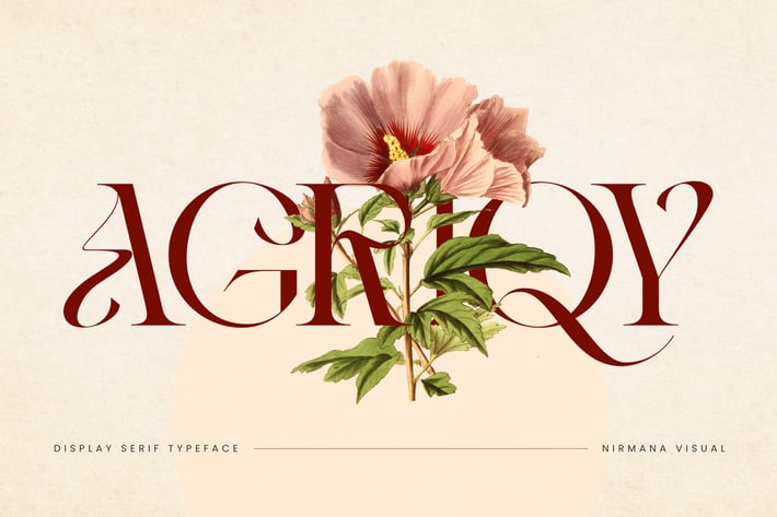 Vintage Agriqy - Logo Font