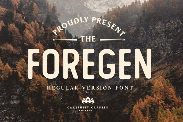 Foregen Regular