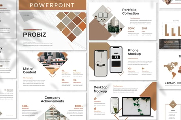 Probiz - Business Powerpoint Template