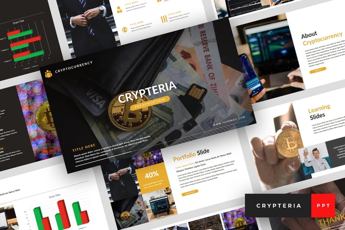 Crypteria - Criptocurrency PowerPoint Template