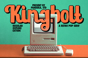 Kingbolt - Decorative Retro Modern + Extrude