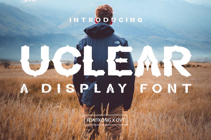 Uclear - Display Font