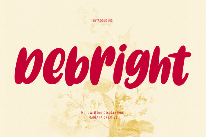 Debright Handwritten Font