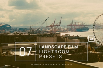 7 Landscape Film Lightroom Presets + Mobile