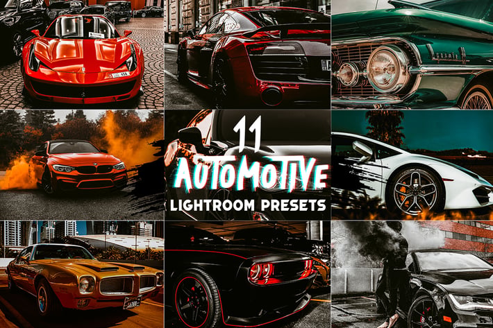 11 Effects Cars Lightroom Prestes 