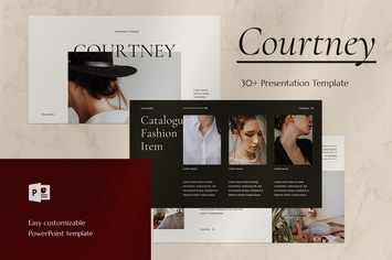 Courtney - PowerPoint Template
