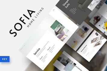 Sofia - Home Interior Furniture Keynote Template