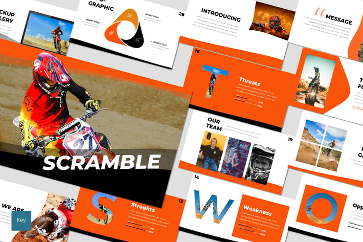 Scramble - Keynote Template