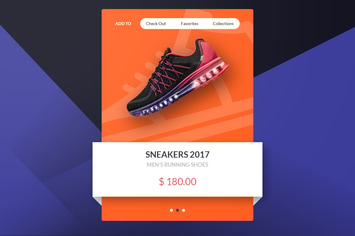 Clothing eCommerce Widget