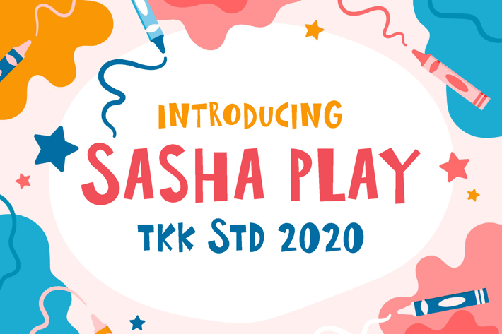 Sasha Play - Funny and Cute Comic font