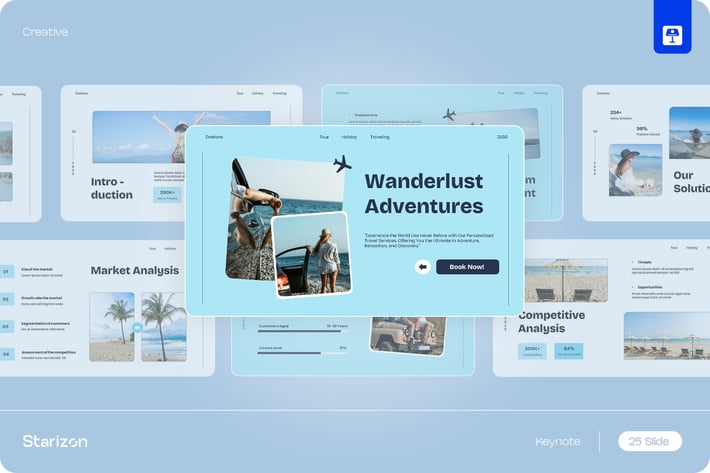 Blue Creative Travel Agency Business Plan • 005