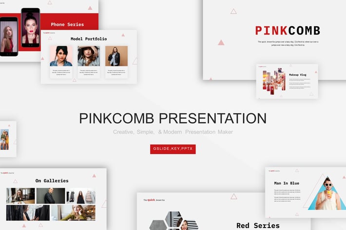 Pinkcomb Presentation Template