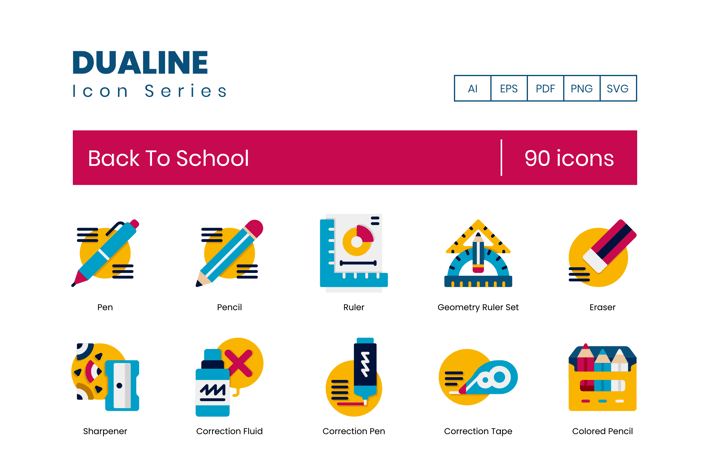 Back To School Icons