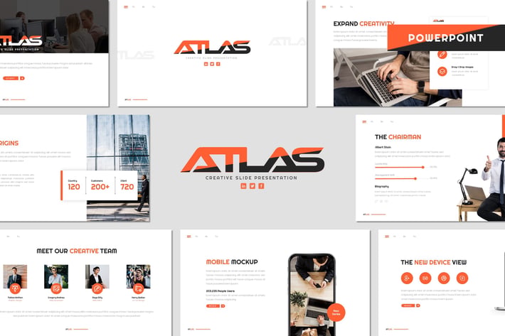 Atlas - Business Powerpoint Template