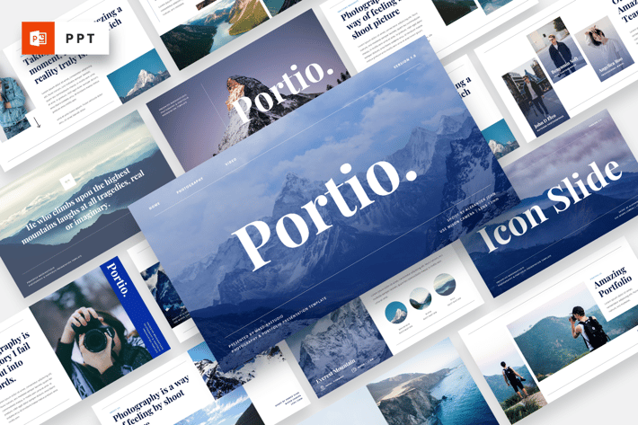 Portio - Photography Powerpoint Template