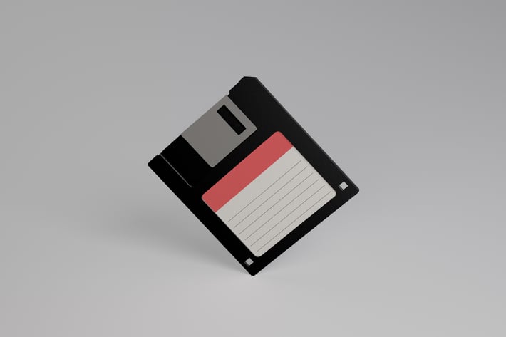 Floppy Disc Mockup