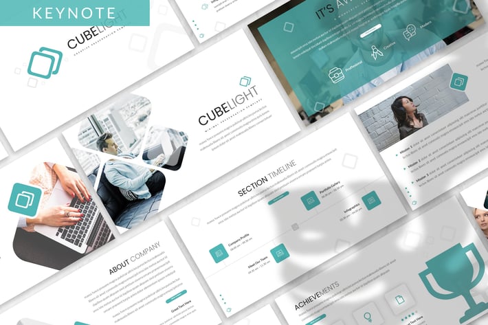 Cubelight - Business Keynote Template