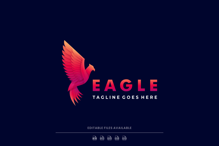 Eagle Gradient Logo