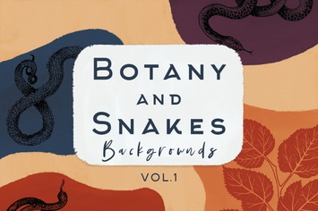 Botany And Snakes Backgrounds Vol.1