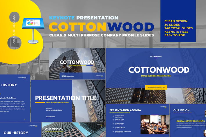 CottonWood - Company Profile Keynote 