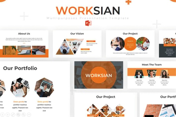 Worksian - Powerpoint Template