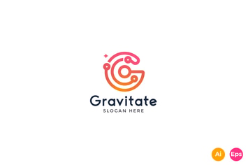 Gravitate Letter G Logo Template