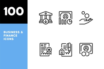 Business & Finance Icons