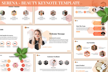 Serena - Beauty Keynote Template