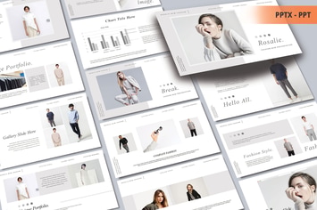 ROSALIE - Fashion Powerpoint 