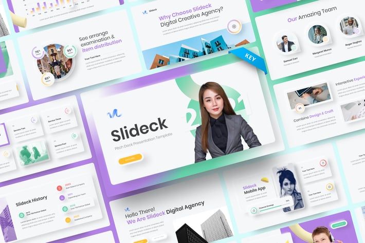 Slideck - Pitch Deck Keynote Template