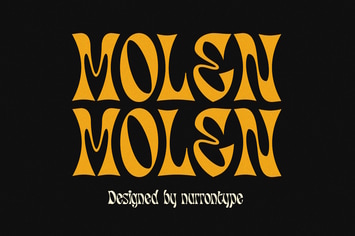Molen Display Font