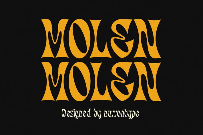 Molen Display Font