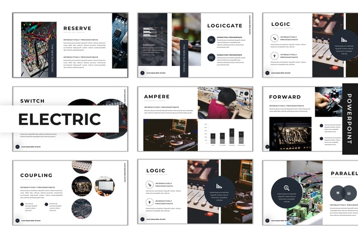 The Electric - Powerpoint Template