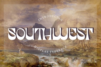 Southwest | Display Typeface Font