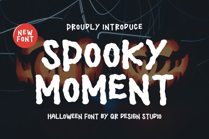 Spooky Moment - Halloween Font