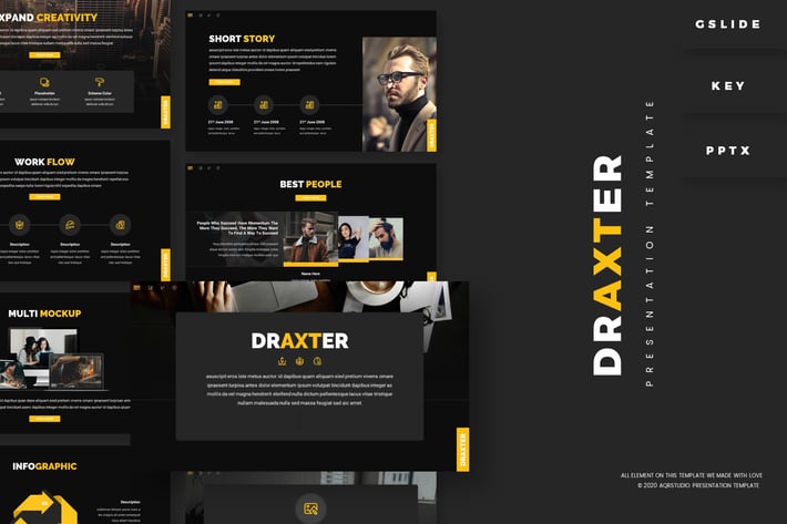 Draxter - Presentation Template